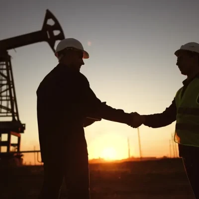 Handshake,Business,Oil,Contract.,Handshake,Worker,And,Businessman,Shaking,Hands